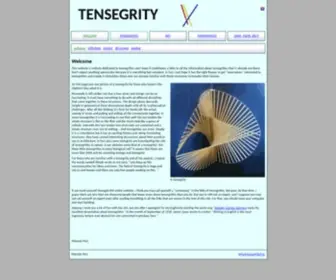 Tensegriteit.nl(Tensegrity) Screenshot