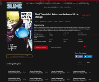 Tenseislime.com(That Time I Got Reincarnated as a Slime Manga) Screenshot