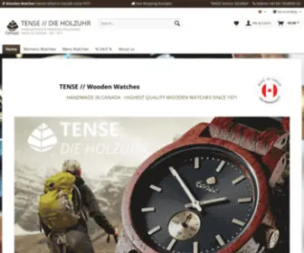 Tensewatch.eu(TENSE Wooden Watches) Screenshot