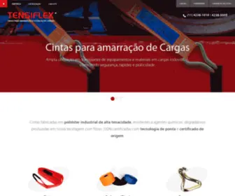 Tensiflex.com.br(Cintas para Amarração e Elevação de Cargas) Screenshot