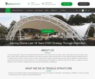 Tensilearchitect.co.in(Tensile Architect) Screenshot