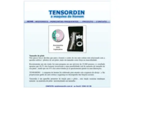 Tensordin.com.br(Carregando Site TensorDin) Screenshot