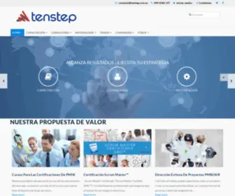 Tenstep.com.ec(Ecuador) Screenshot