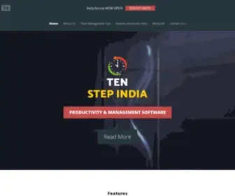 Tenstepindia.com(Project Management training) Screenshot