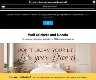 Tenstickers.co.uk(Decorative Wall Stickers & Wall Murals for home) Screenshot