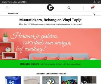 Tenstickers.nl(Muurstickers, Behang , Fotobehang en Huisdecoratie) Screenshot