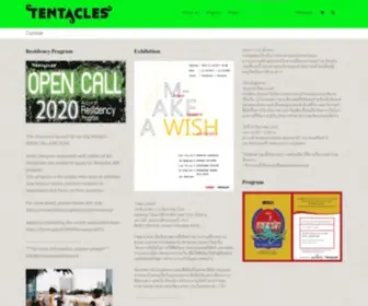 Tentaclesgallery.com(Art Community) Screenshot