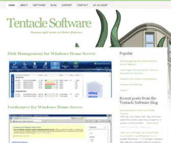 Tentaclesoftware.com(Tentacle Software) Screenshot