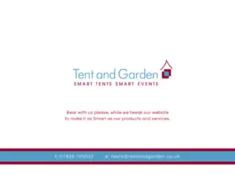 Tentandgarden.co.uk(Tent and Garden) Screenshot