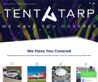 Tentandtarpreef.co.za(We have you covered) Screenshot