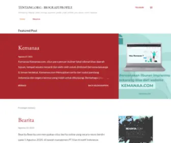 Tentang.org(Biografi Profil Tokoh) Screenshot