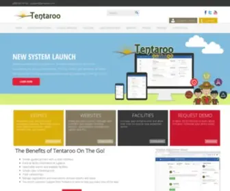 Tentaroo.com(Tentaroo Camp Management) Screenshot
