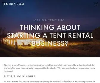 Tentbiz.com(Party tent) Screenshot