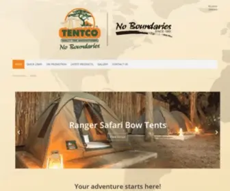 Tentco.co.za(Tentco) Screenshot