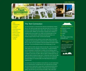 Tentconnection.com(Your Party Rental Center) Screenshot