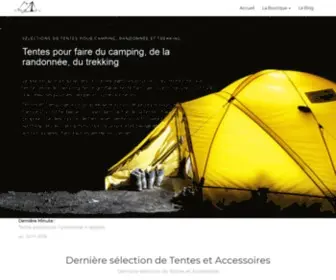 Tentes-ET-Campings.com(Tentes et Camping) Screenshot