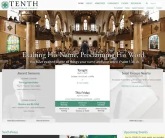 Tenth.org(Tenth Presbyterian Church) Screenshot