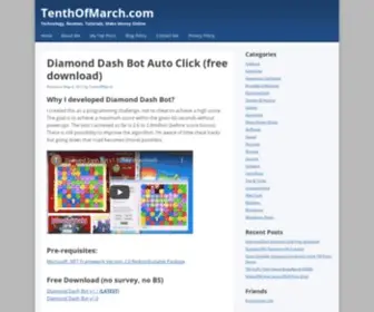 Tenthofmarch.com(Technology) Screenshot