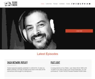 Tenthousandtacos.com(Ten Thousand Tacos) Screenshot