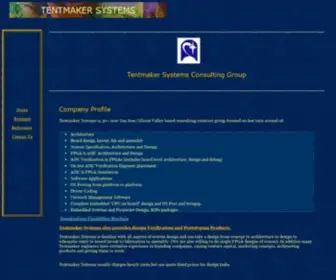 Tentmakersystems.com(Tentmaker Systems Consulting Group) Screenshot