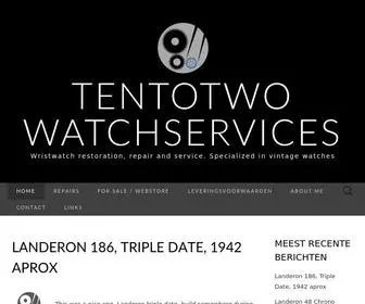 Tentotwo.nl(TenToTwo Watchservices) Screenshot