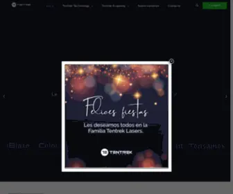 Tentreklasers.com(Inicio) Screenshot