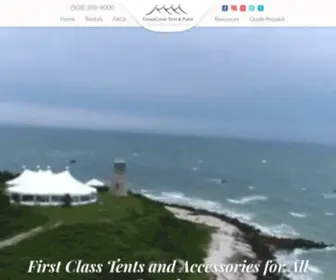 Tentrentalscapecod.com(Wedding Tent Rentals) Screenshot