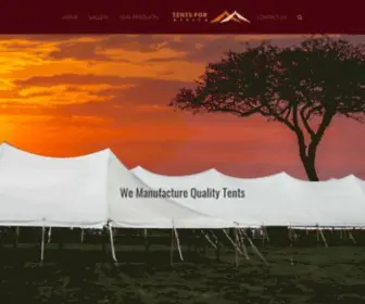 Tentsforsaleafrica.co.za(Tents For Sale Africa) Screenshot