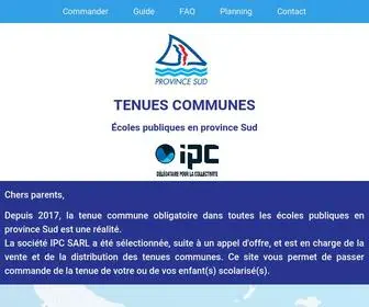 Tenue-Commune.nc(TENUES-COMMUNES) Screenshot