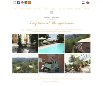 Tenutailcastelletto.it(Tenuta il Castelletto) Screenshot