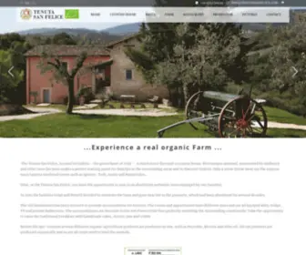 Tenutasanfelice.com(Agriturismo Tenuta San Felice In Umbria) Screenshot