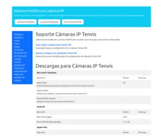 Tenvis.com.es(Cámaras) Screenshot