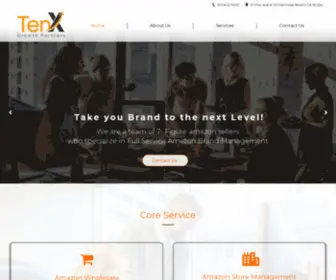 Tenxgrowthpartners.com(TenX Growth Partners) Screenshot