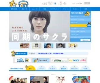 Teny.co.jp(TeNYテレビ新潟) Screenshot