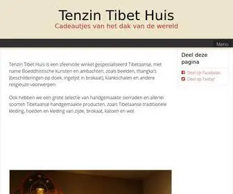 Tenzintibethuis.nl(Tenzintibethuis) Screenshot