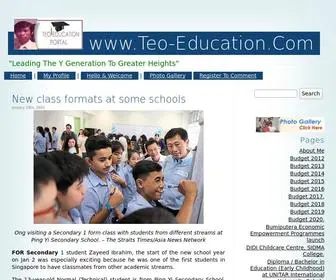 Teo-Education.com(Teo Education) Screenshot