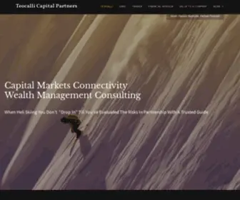 Teocallicapitalpartners.com(Capital Markets Connectivity) Screenshot