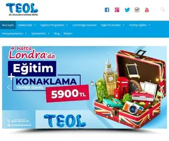 Teol.com.tr(TEOL Dil Okulları) Screenshot