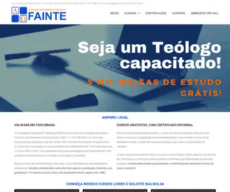 Teologiagratis.com.br(Faculdade de Integração Teológica) Screenshot