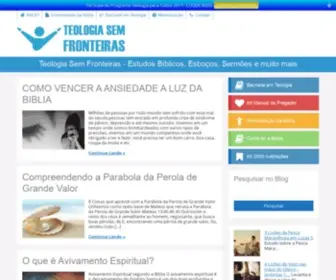 Teologiasemfronteiras.com.br(Aprendendo a Palavra de Deus) Screenshot