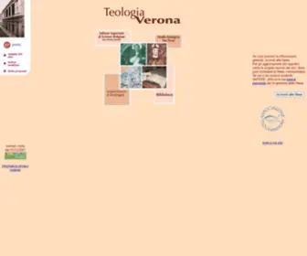 Teologiaverona.it(Benvenuti nel sito di Teologia Verona) Screenshot