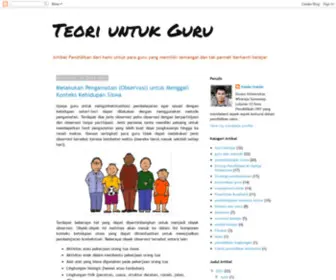 Teoriuntukguru.com(Teori untuk Guru) Screenshot