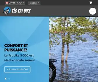 Teovelo.com(Téo Vélo Inc) Screenshot