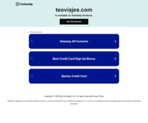 Teoviajes.com(TeoViajes) Screenshot