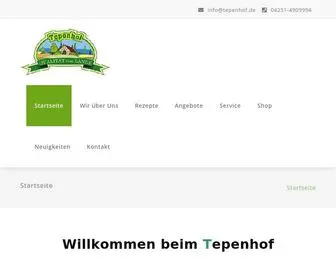 Tepenhof.de(Tepenhof) Screenshot