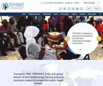 Tephinet.org(Home) Screenshot