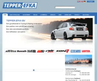 Tepper.nl(Auto accessoires en tuning onderdelen online kopen) Screenshot