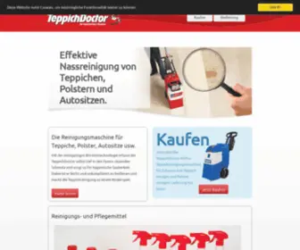 Teppichdoctor.eu(Teppich reinigen) Screenshot