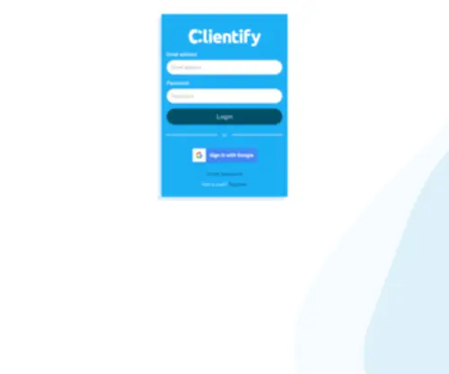Tepuedeinteresar.com(Clientify) Screenshot