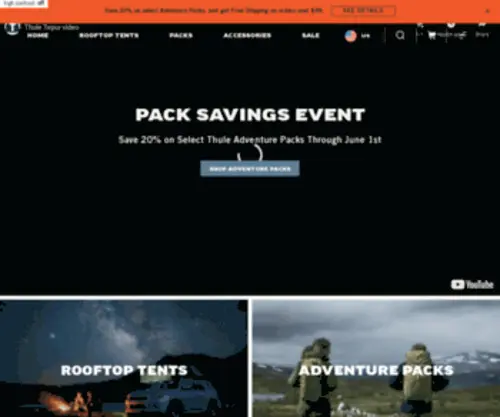 Tepuitents.com(Tepui Tents) Screenshot